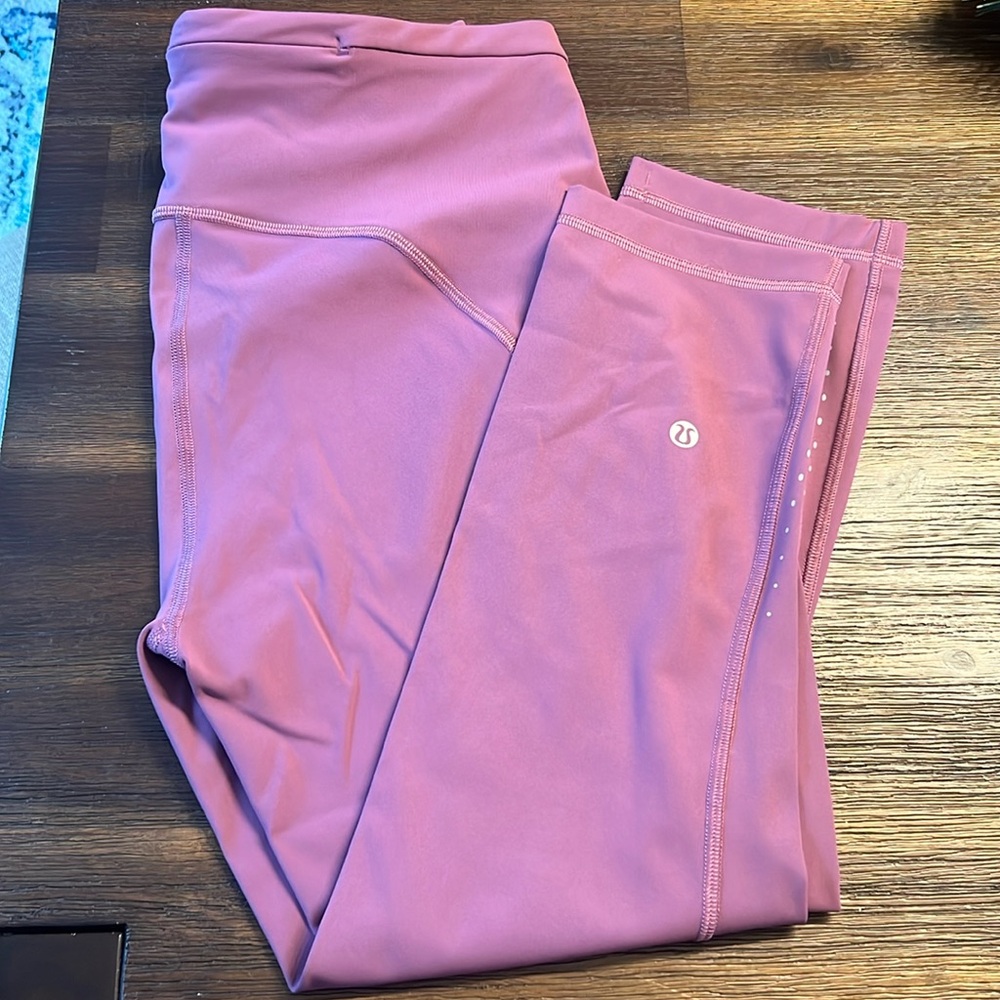 Lululemon swift speed high rise 21” - mauve purple